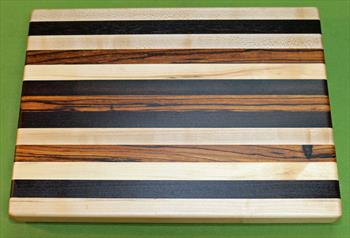 Board #982 Exotic Hardwood Cutting Board 15" x 11 1/2" x 1 3/8" - $59.99